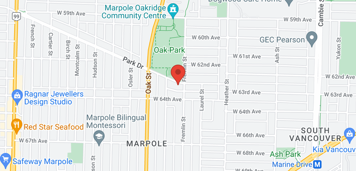 map of 916 PARK DRIVE